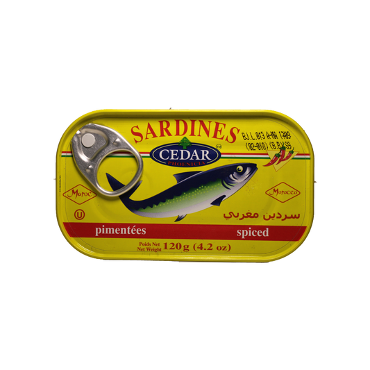 Sardine à l´huile pimentées - 125g Carton