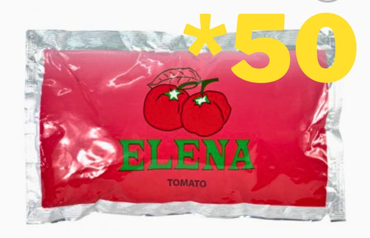 Carton 50 Sachets tomate Elena 70G