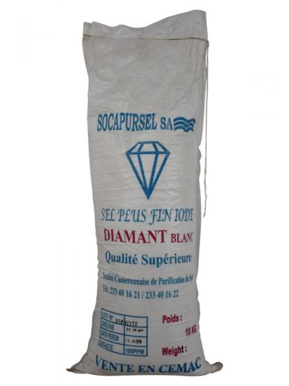 Sel fin iodé DiAMANT - 18kg